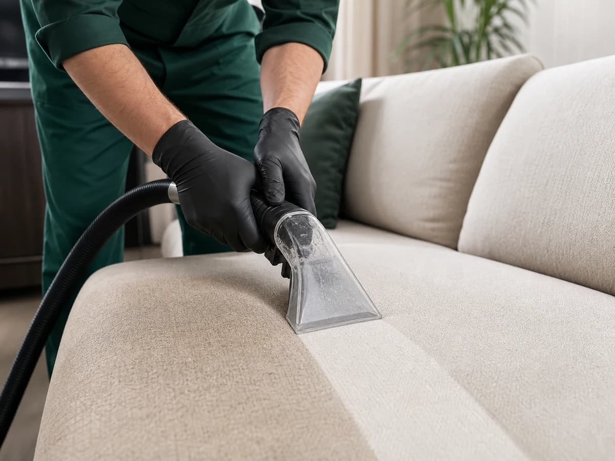 Professionelle Polsterreinigung